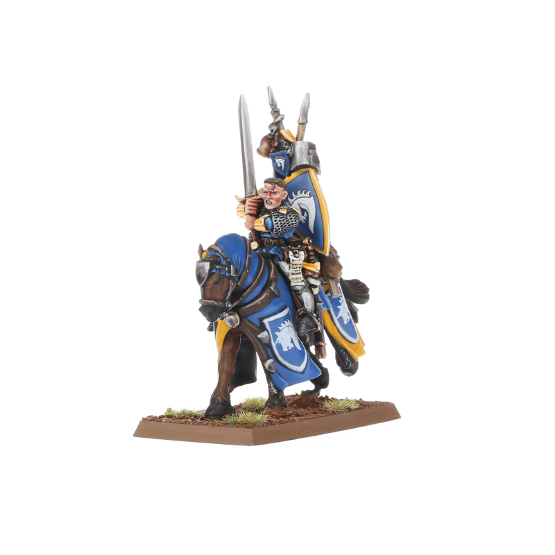 Trombettiere Cavaliere Breton – Warhammer Games Workshop – Blister Raro Mai Aperto - 3