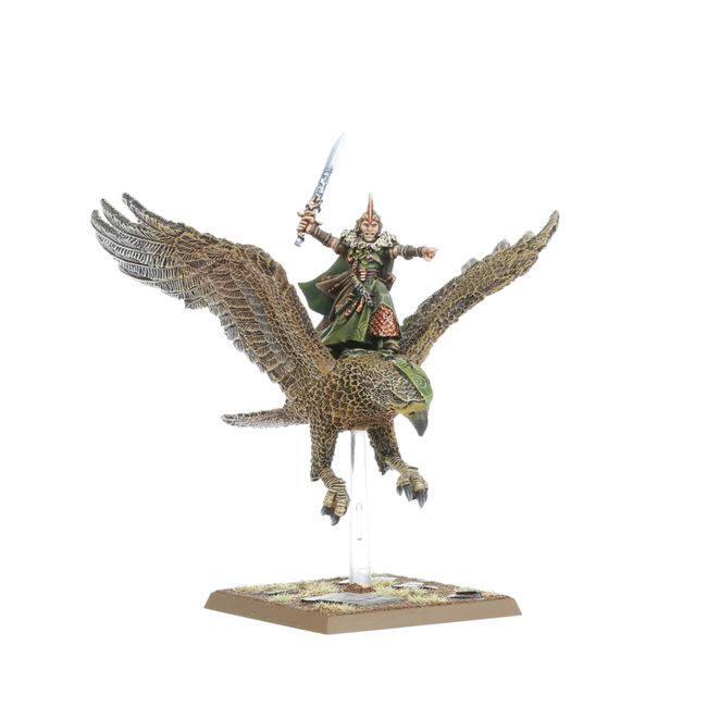 Wood Elf Noble on Great Eagle - view 2