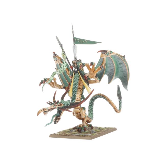 Wood Elf Noble on Forest Dragon - view 2