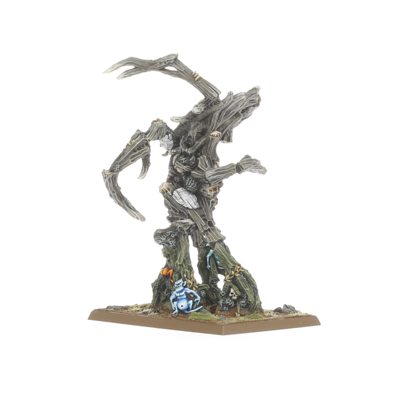 Figurine Warhammer Homme Arbre Métal - OOP - Elfes De Bois - Démontée Et Non Peinte
