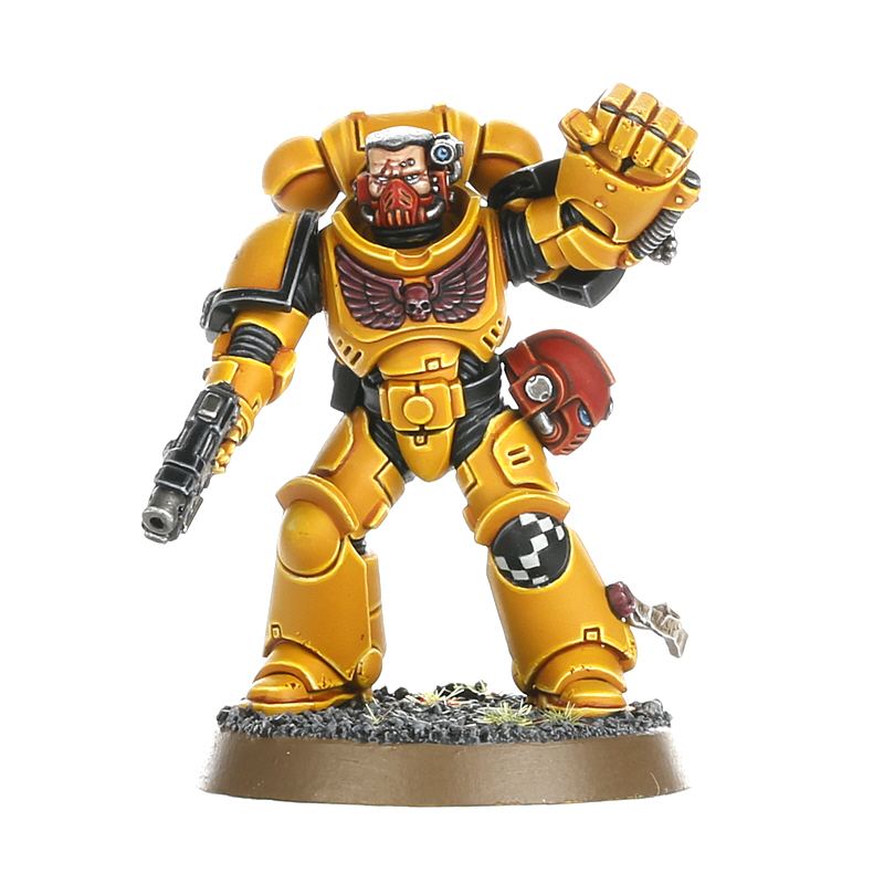 Wh40k Primaris Squad: Crimson Fists Infernus Squad Warhammer 40k .painted to a Professional Standard