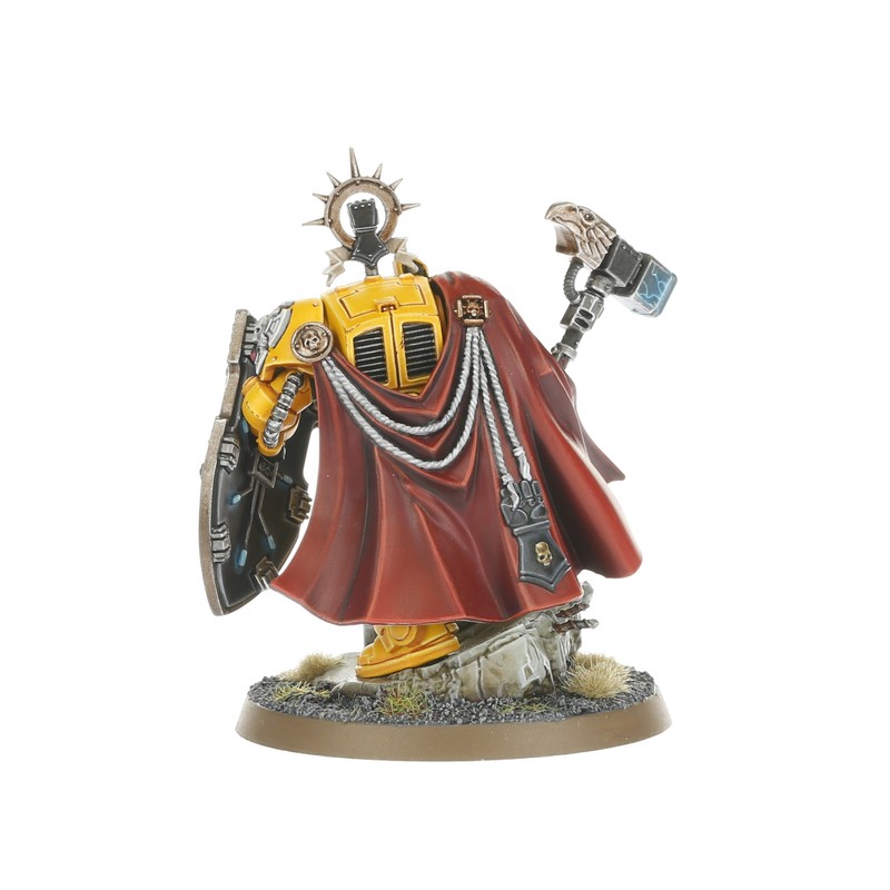 Warhammer 40k – Darnath Lysander – Puños Imperiales Con Martillo Y Escudo – Miniatura Plástica 50mm