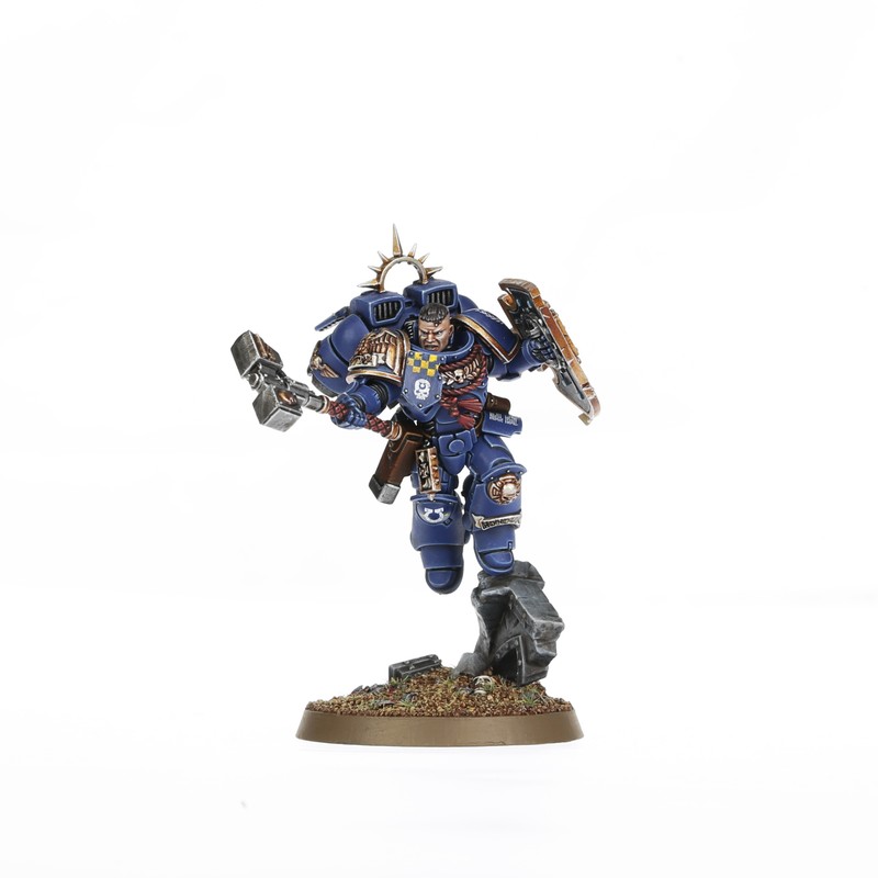 Captain with Jump Pack and Relic Shield