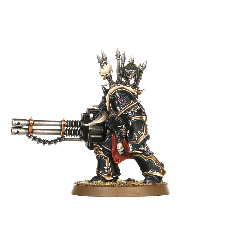 ウォーハンマー　塗装済み　Chaos Terminator Squad Warhammer 40K: Chaos Space Marine - Chaos Terminator Squad