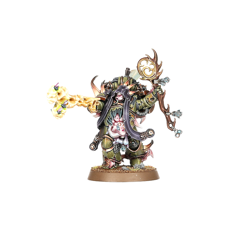 Malignant Plaguecaster, Noxious Blightbringer, and Plague Marine