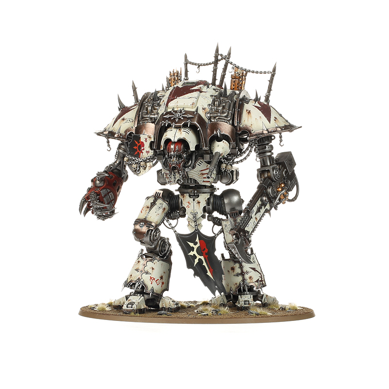ロボット Warhammer 40,000 Knight Ruinator Warhammer 40K: Chaos Knight Ruinator Up Close - Bell of Lost