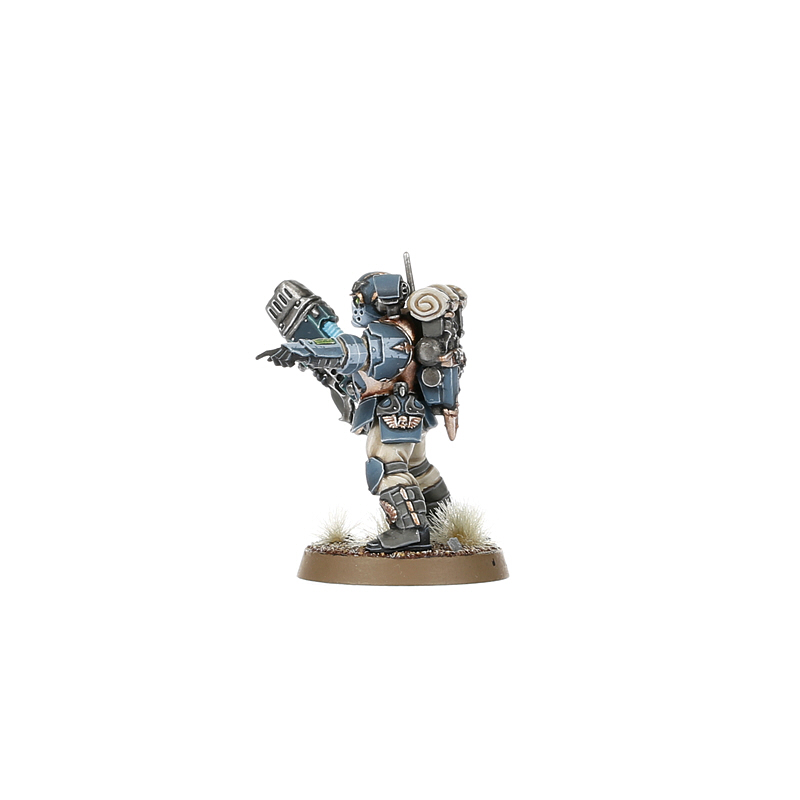 ミリタリー Warhammer 40k Tempestus Scions x2 JT WH 40K Astra Militarium Tempestus Scion 2 1:18 Figure