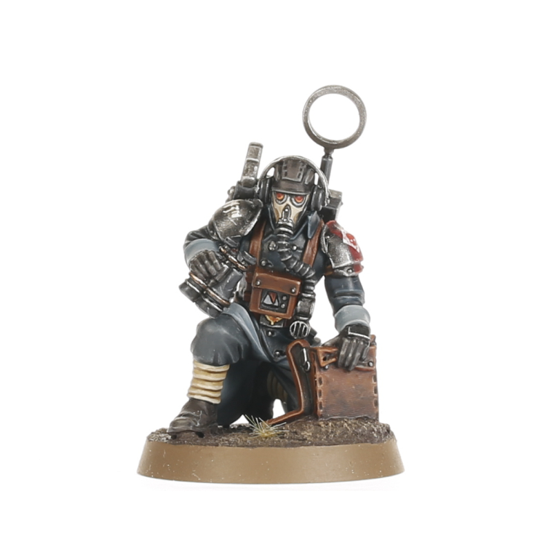 Warhammer 40k Astra Militarum Krieg Command Squad – 7 Miniatures – Games Workshop, New