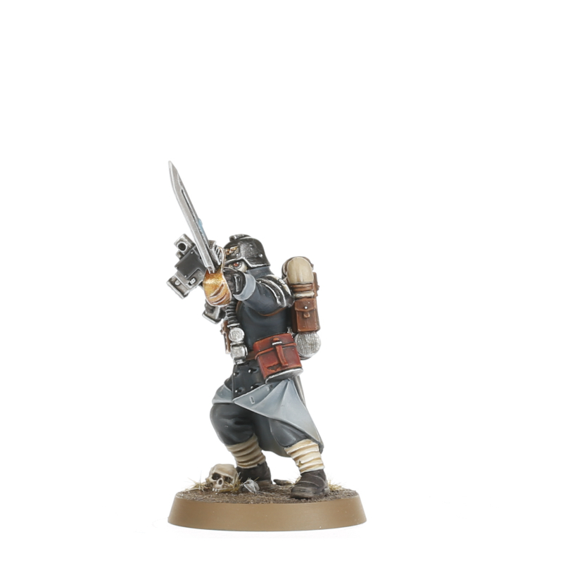 DEATH KORPS OF Krieg Sentinel peint Warhammer 40k Astra Militarum