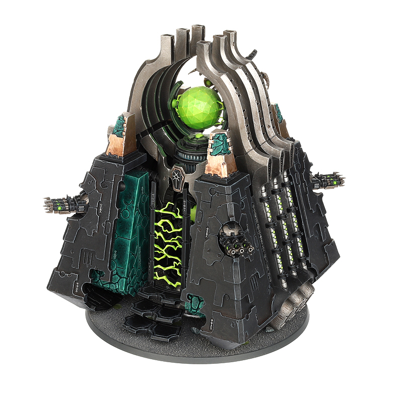 ウォーハンマー　ネクロン　モノリス 161)《ネクロン・モノリス/Necron Monolith》[40K] 茶R | 日本