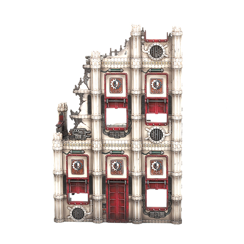 Warhammer 40k – Sector Sanctum Administratus – Décors De Bataille Pour Jeu De Figurines – Noir