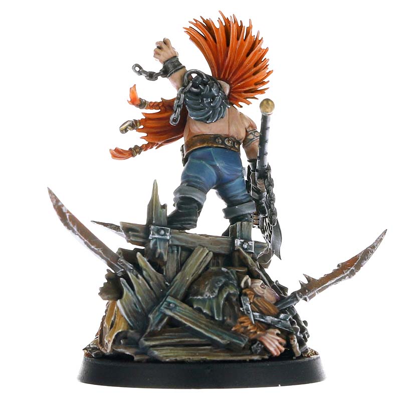 Warhammer Age Of Sigmar – Gotrek Gurnisson – Figurines Noir – Tueur De Monstres Légendaire Avec Hache Fyreslayer