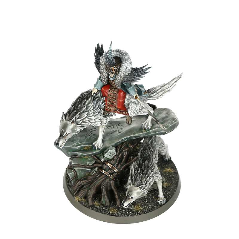 Games Workshop Belladamma Volga – 27-teiliges Modell, First Of The Vyrkos, Mit 60 Mm Basis