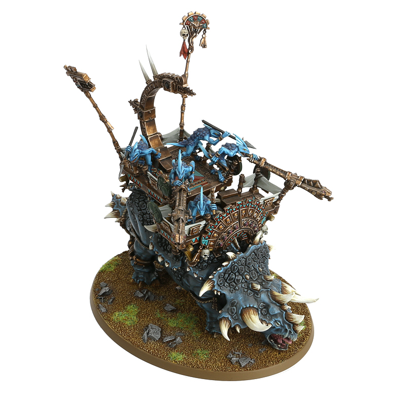 Chef Stégadon Warhammer AOS - Seraphon Plastique P-0095G Occasion