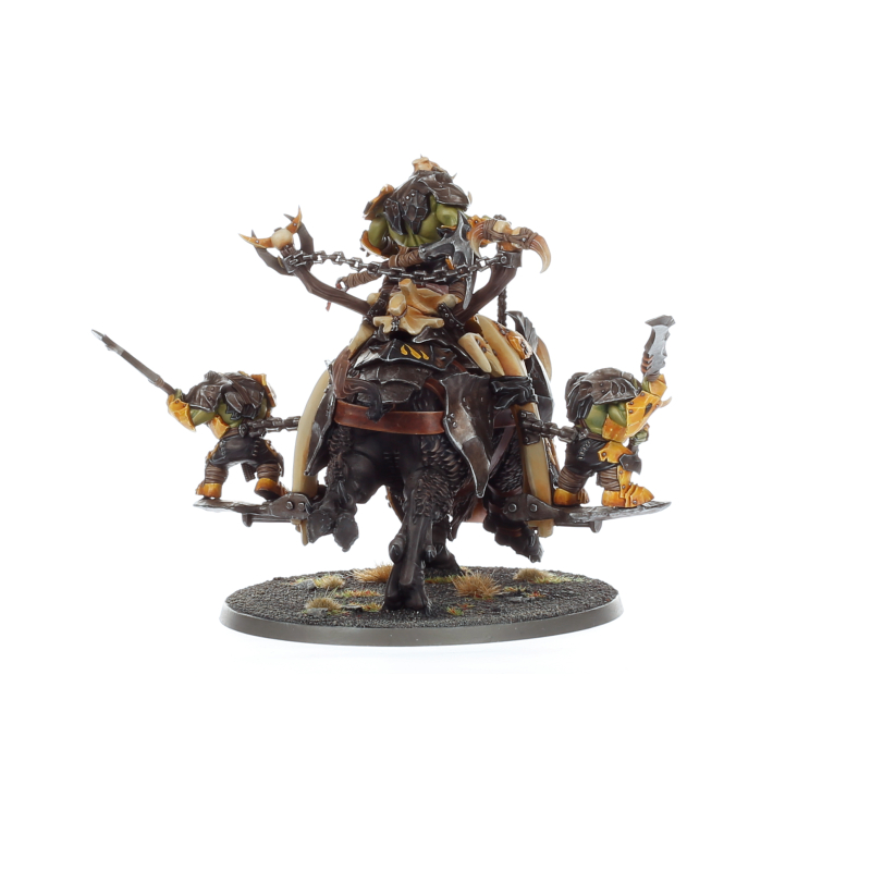 Games Workshop - Figurine Orruk Tuskboss Sur Maw-Grunta - Age Of Sigmar - À Peindre Et Assembler