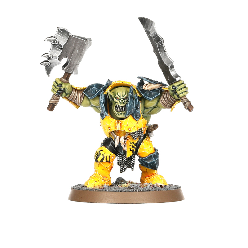 スピアヘッド オールク・ウォークラン：アイアンジョーの大徒党 70-893 SPEARHEAD:ORRUK WARCLANS IRONJAWZ BIGMOB