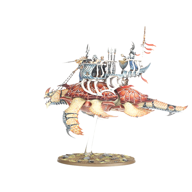 ウォーハンマー Akhelian Leviadon (Well-painted) Idoneth Deepkin Akhelian Leviadon - Painting Painted
