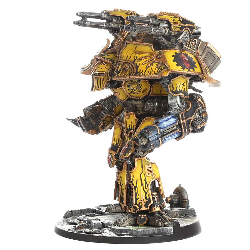 Warlord Titan Weapons: Plasma Annihilators, Laser Blasters and