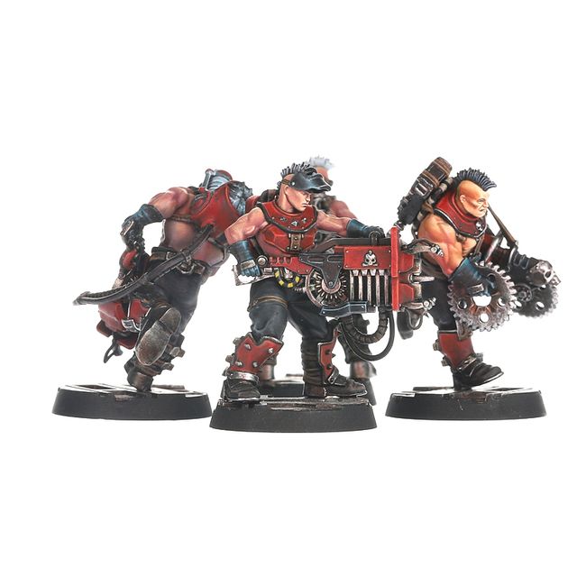 Games Workshop Necromunda - Goliath Gang - 10 Figurines En Plastique, 32mm, Kit D'assemblage