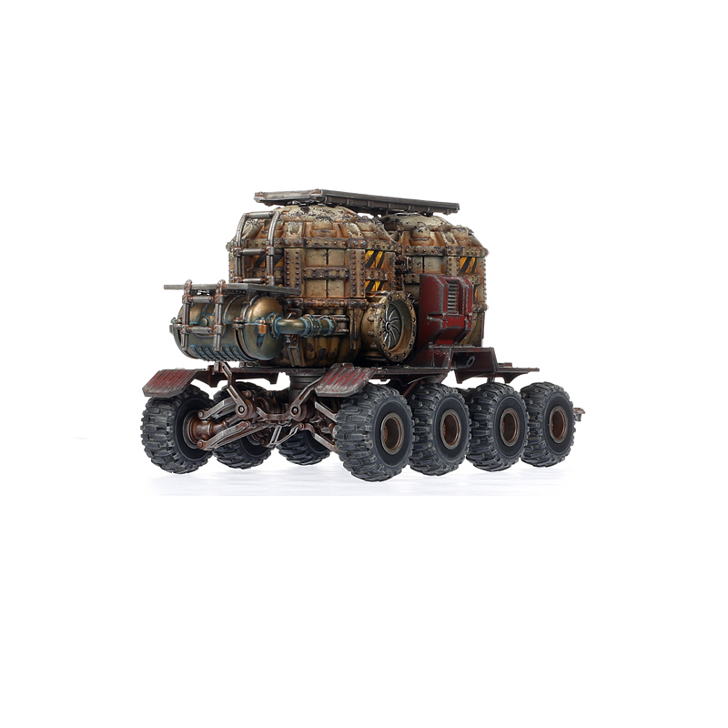 Promethium Tanks on Cargo-8 Ridgehauler Trailer
