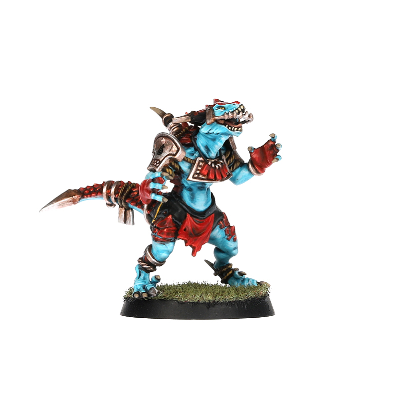 Feldherr Magnetbox Für Blood Bowl Lizardmen Team – Inkl. Schaumstoffeinsatz Für Gwaka'moli Crater Gators