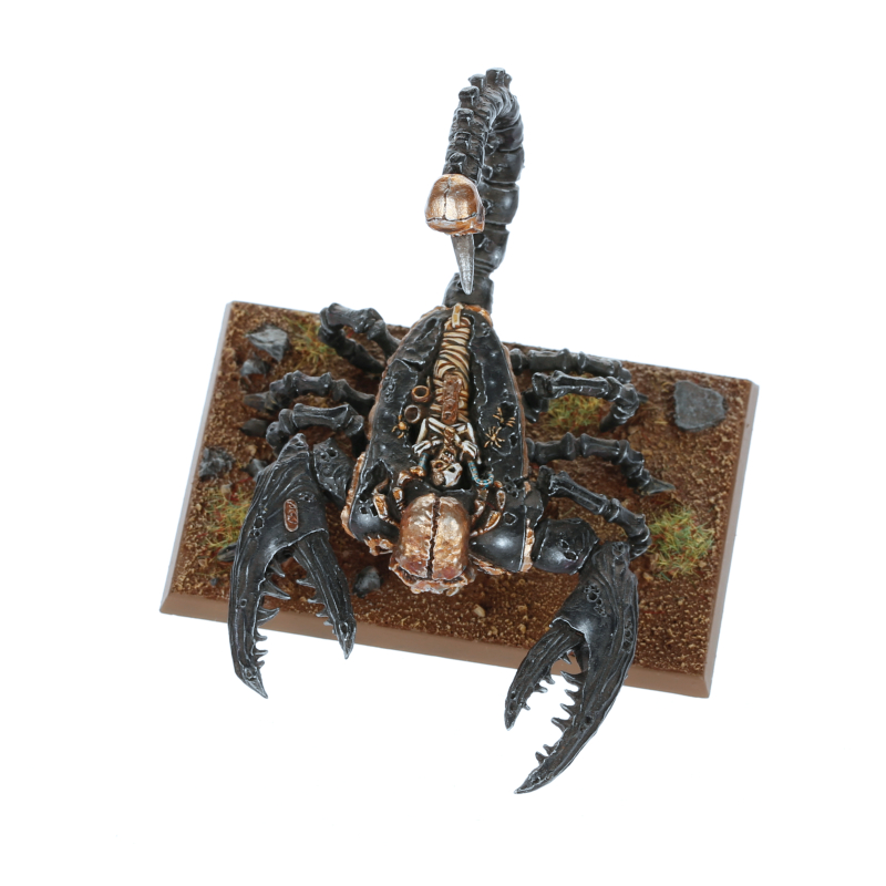Refreshed my tomb scorpion for old world : r/WarhammerOldWorld