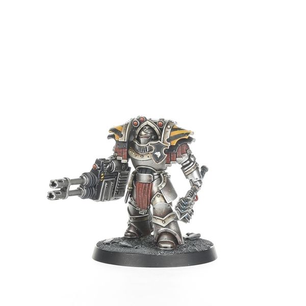 Cataphractii Terminators with Volkite Chargers and Power Mauls