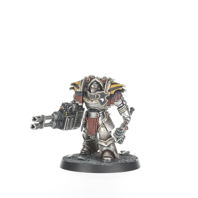Cataphractii Terminators with Volkite Chargers and Power Mauls - view 3
