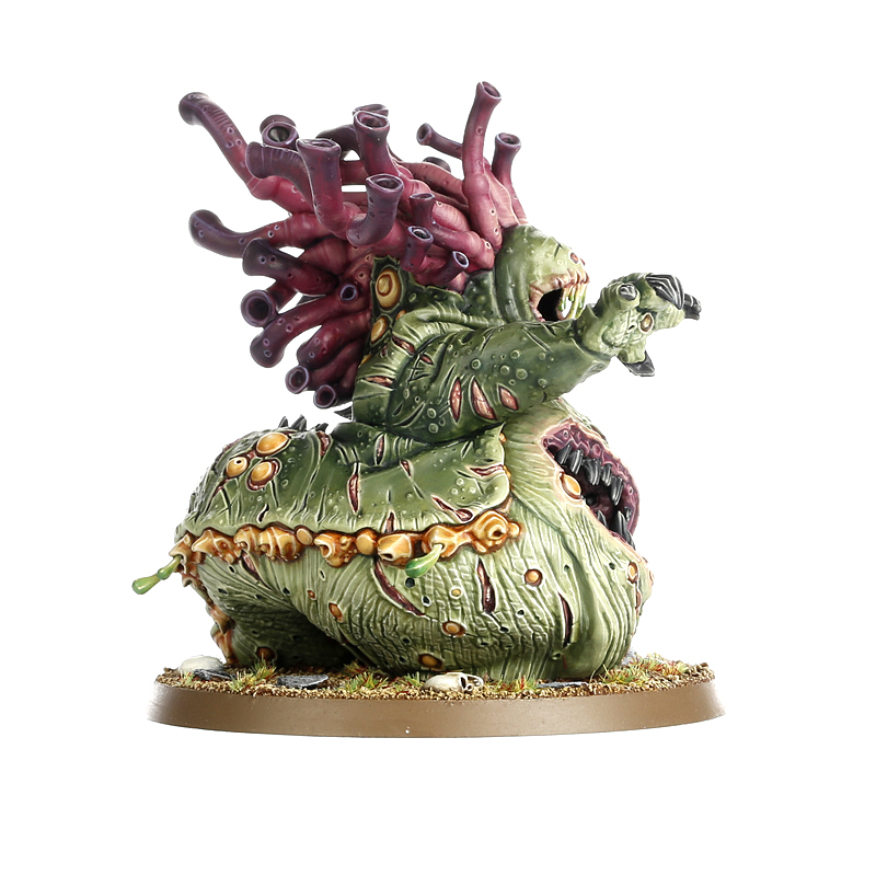 未開封 WARHAMMER Daemons of Nurgle フィギュア Warhammer AOS Chaos Nurgle Daemon Prince Presale Painted