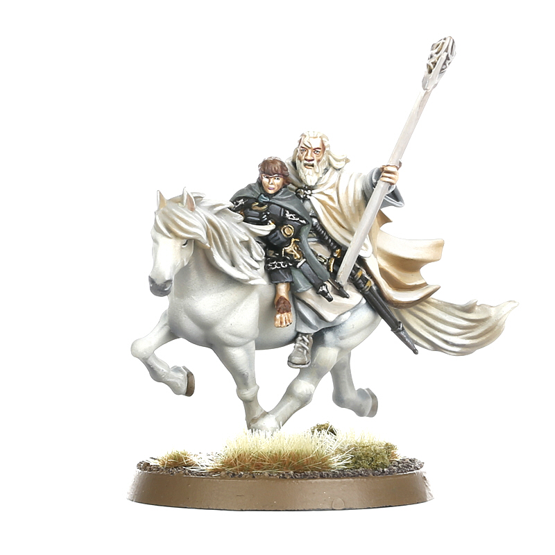 Middle Earth Strategy Battle Game - Gandalf le Blanc et Peregrin Took - Modélisme