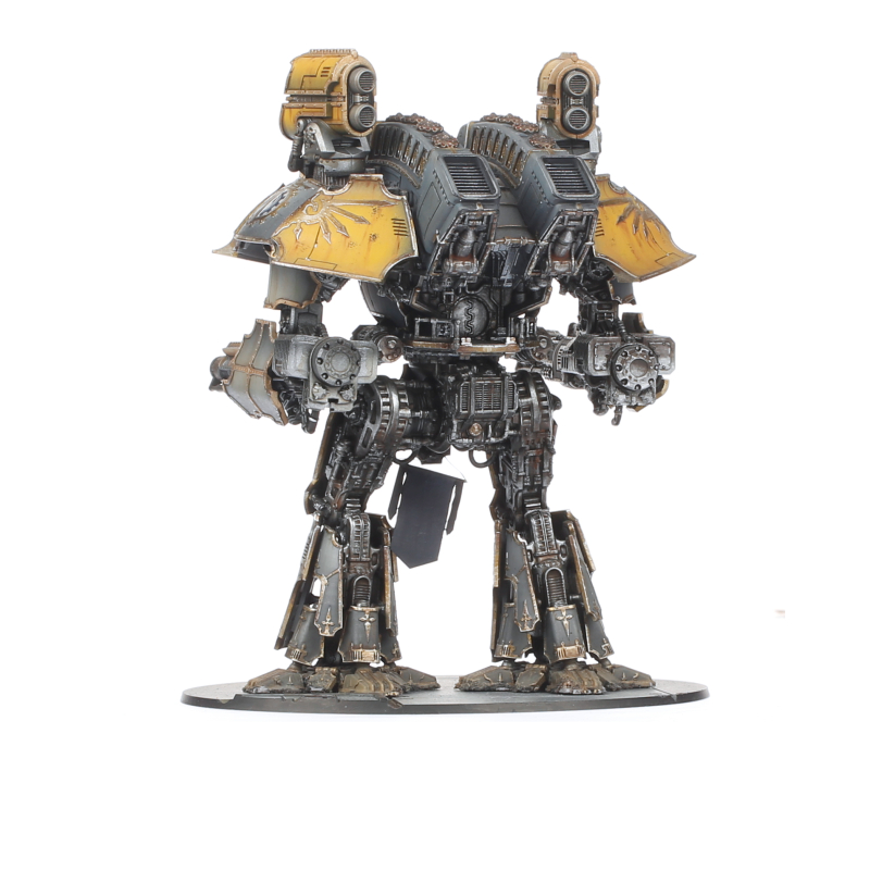 Legions Imperialis: Warlord Titan With Volcano Cannons and