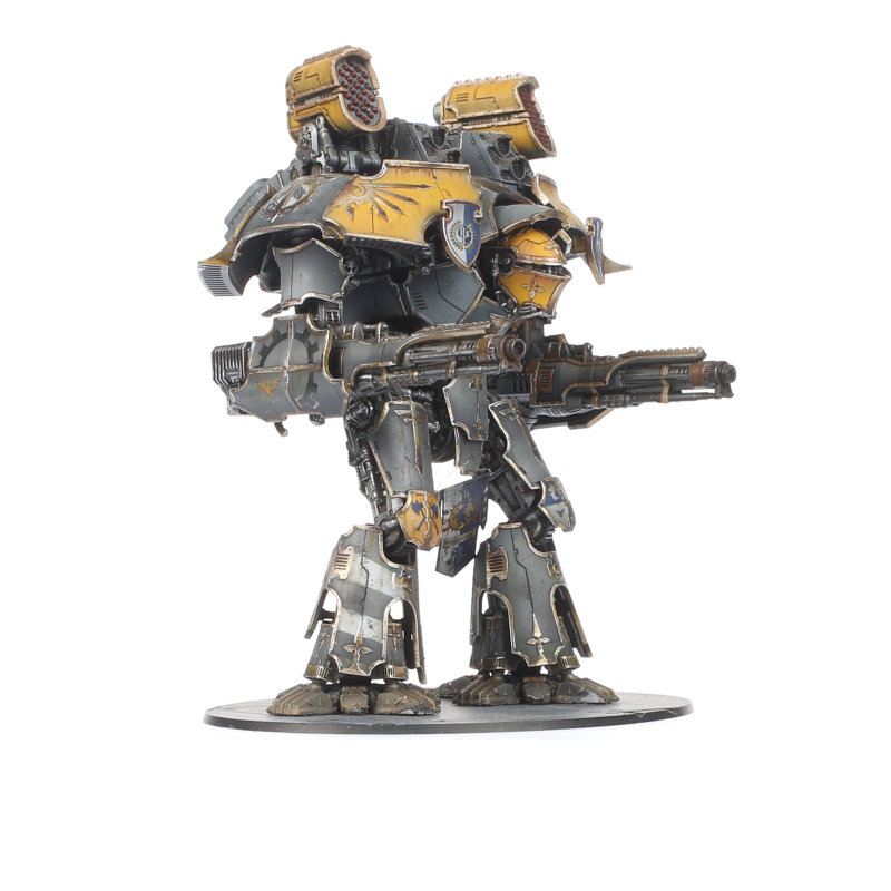 Legions Imperialis: Warlord Titan With Volcano Cannons and