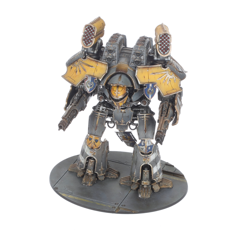 Legions Imperialis: Warlord Titan con Volcano Cannons y Apocalypse