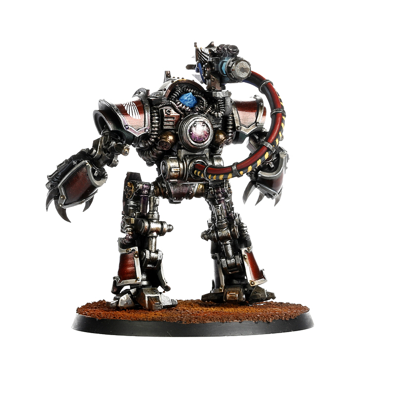 メガレア! Burning Spear & Roland Alphonso Thousand Sons – Castellax-Achea Automata with Æther-fire Cannon