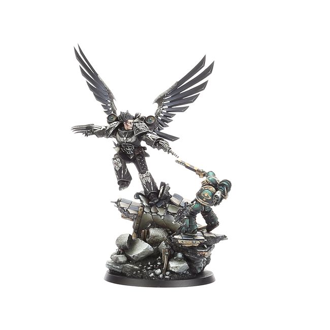 Corvus Corax, Primarch of the Raven Guard Legion - view 2