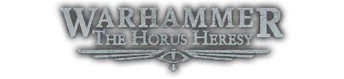 Warhammer: The Horus Heresy logo.