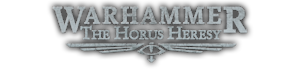 Warhammer: The Horus Heresy logo.
