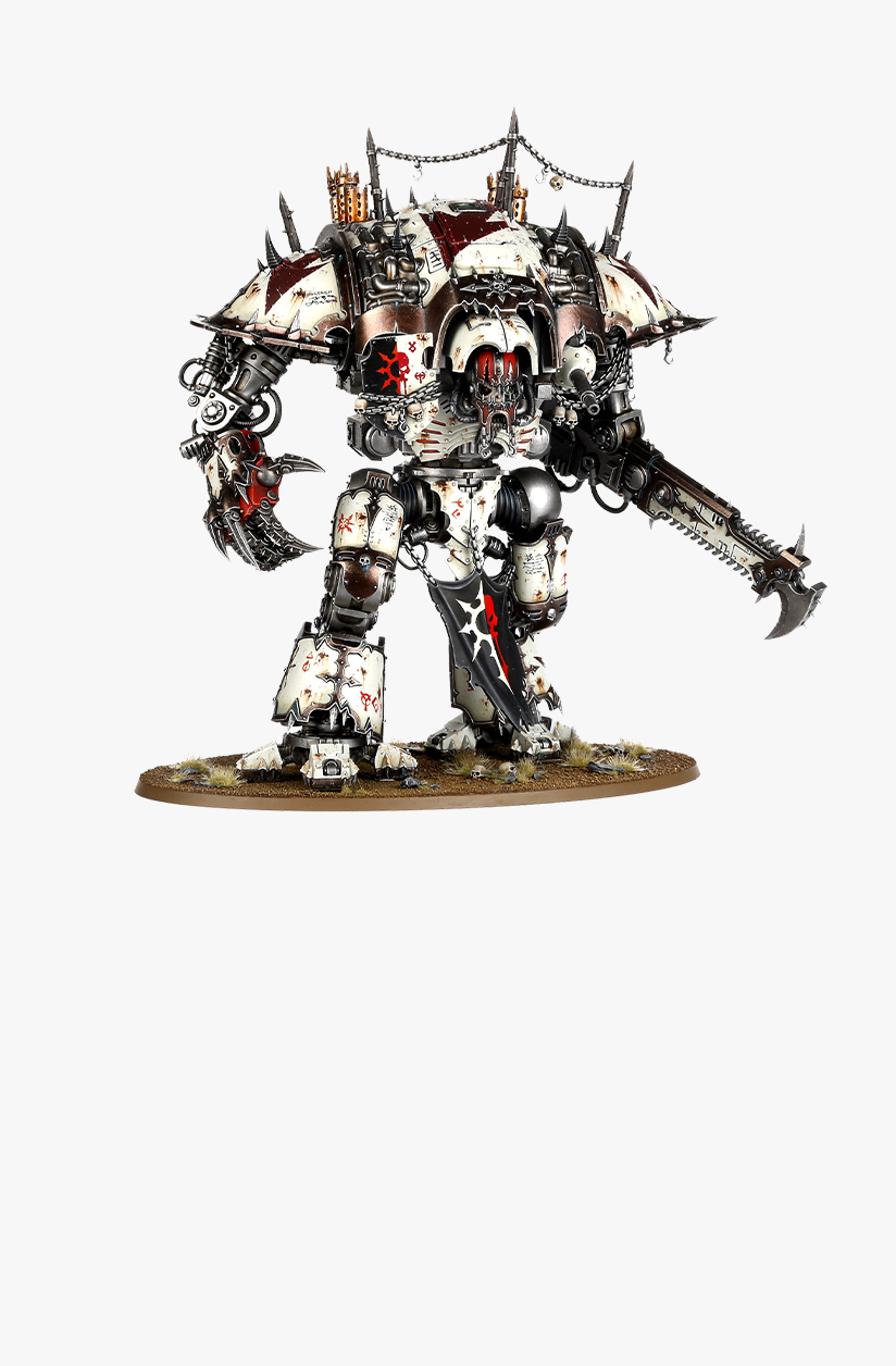 40k】ケイオスナイトのニューモデル！ - たるいのウォーハンマー