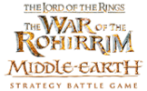 The Lord of the Rings™ and Middle-earth™ Strategy Battle Game logos.